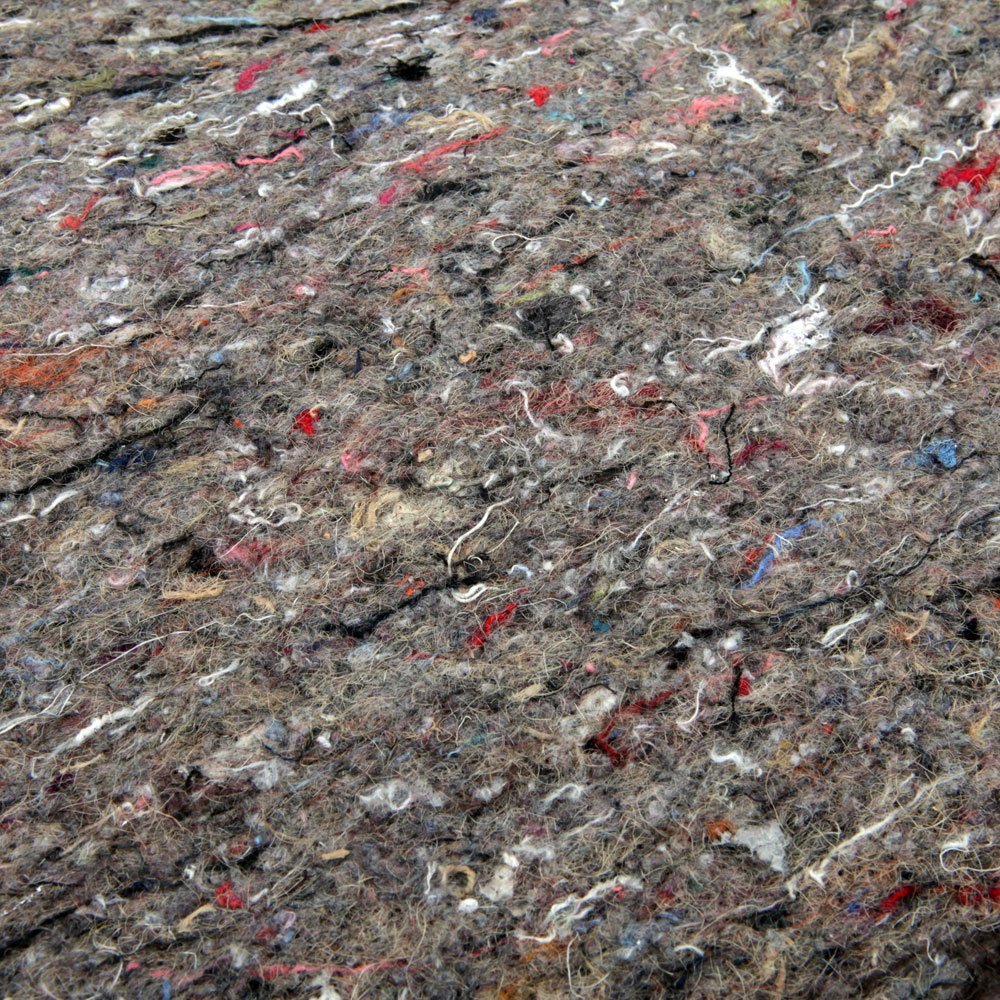 Recycled needlefelt